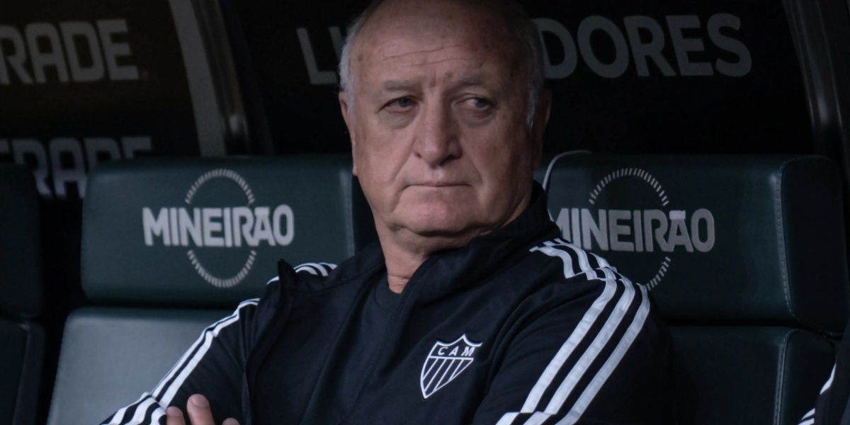 Felipão, técnico do Atlético-MG (Foto: Reprodução/ CAM/ Internet)