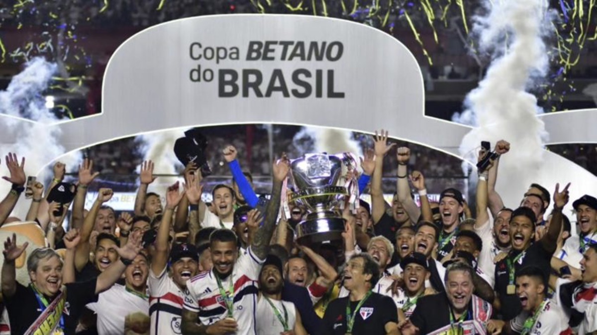 São Paulo é campeão pela primeira vez da Copa do Brasil, em 2023 (Foto: Reprodução/ Divulgação)