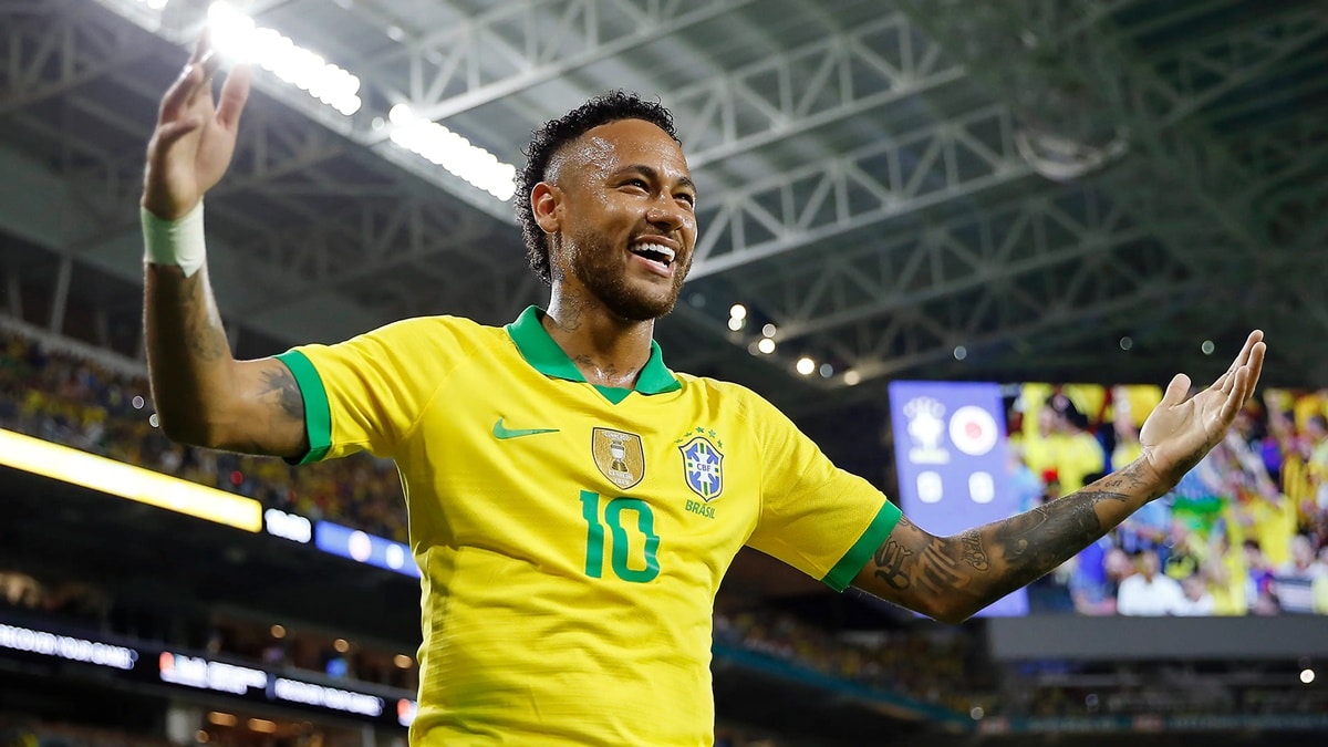 Neymar é Camisa 10 da Seleção Brasileira (Foto: Reprodução/ CBF)